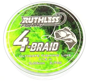 Ruthless 4-Braid kuitusiima 115m