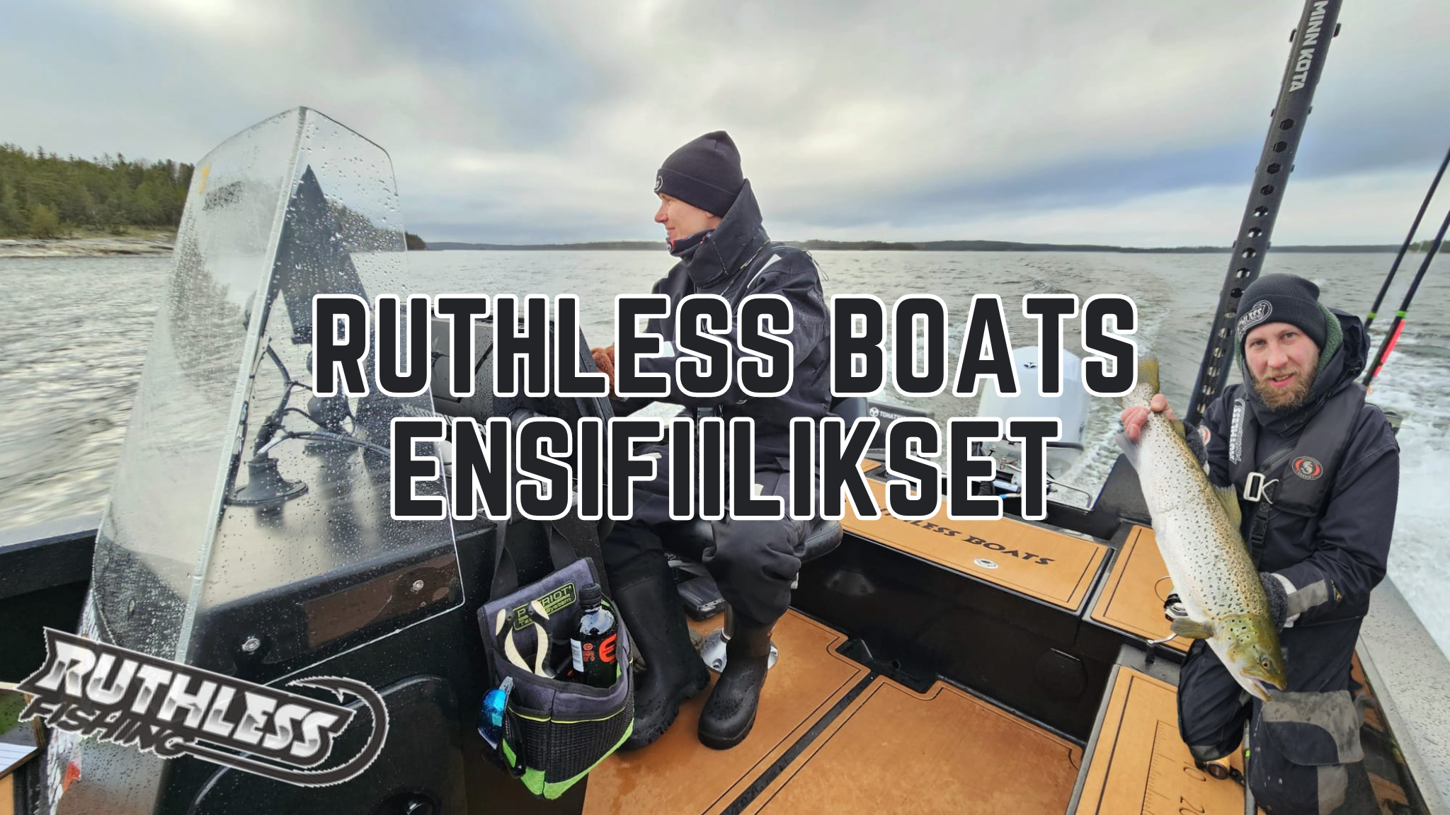 Ruthless Boats laskettu vesille – Ensifiilikset