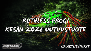 Read more about the article Pintaiskuja ja sydämmentykytyksiä – Ruthless Frogi – Kesän 2026 Uutuustuote