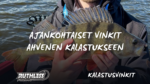 Ajankohtaiset vinkit ahvenen kalastukseen